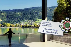 © Anja Koehler Umweltzeichen Green Meeting mit Seeblick © Anja Koehler