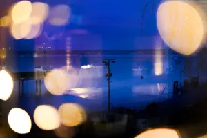 © Anja Koehler Abendstimmung, Blick aus dem Seefoyer des Festspielhauses Bregenz auf den Bodensee © Anja Koehler